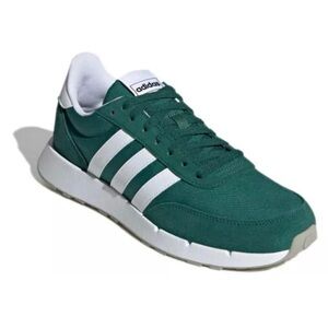 New Adidas Run 60s 2.0 Shoe Men Size 10.5 H00354 Green White Athletic Sneakers